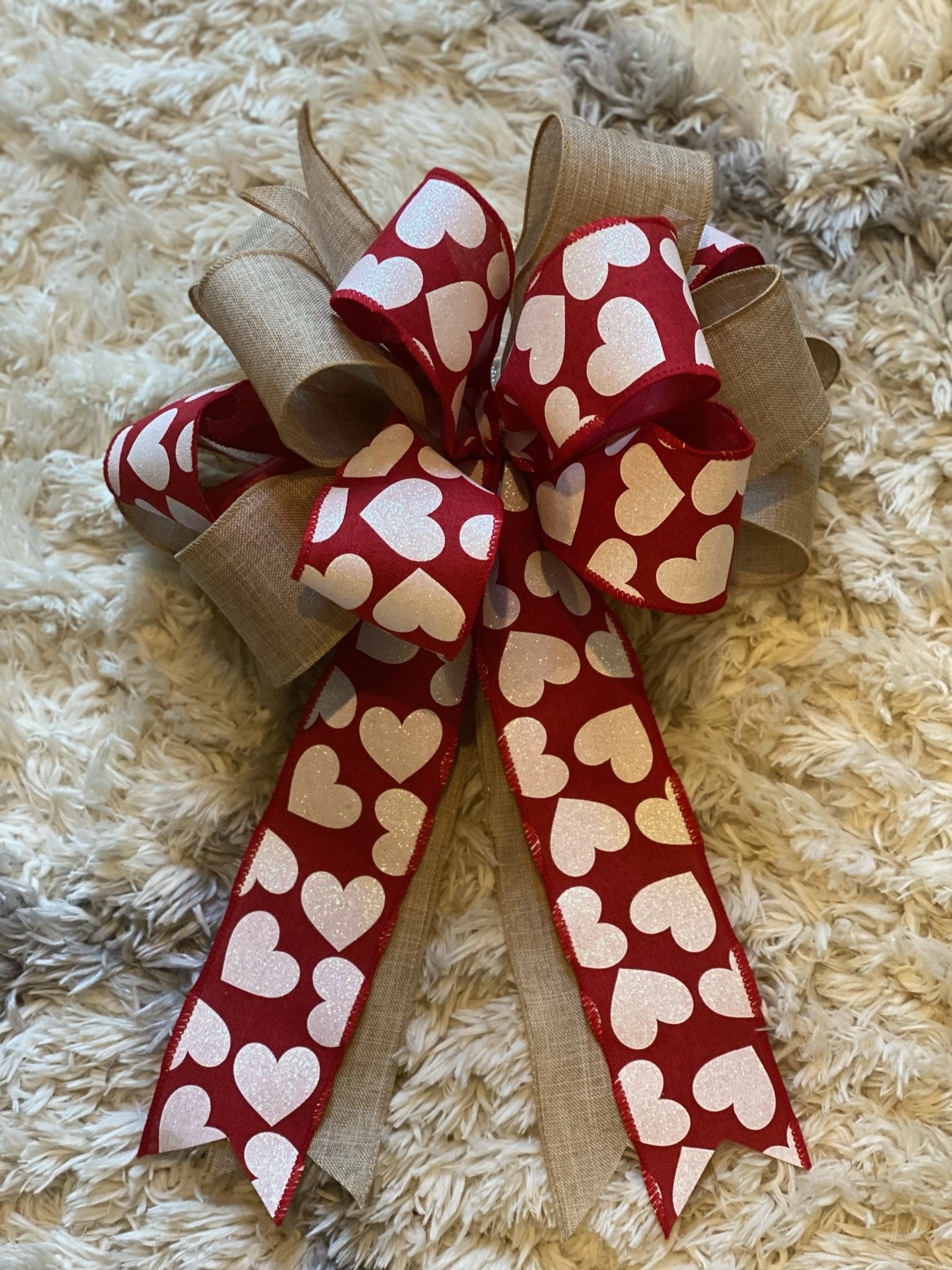 Valentines Day Bows Demure Pink Bows | BirthdayAlarm main image 2