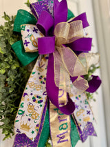 Fun Mardi Gras Bow