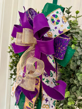 Fun Mardi Gras Bow