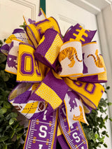 Louisiana Tigers College Football Bow