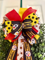 Pittsburgh Steelers Football Bow