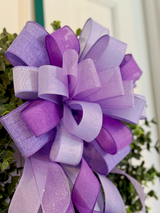 Premature Birth Awareness Bow