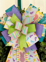 Peeps & Jellybeans Easter Bow