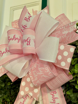 Oh Baby, It's A Girl Bow