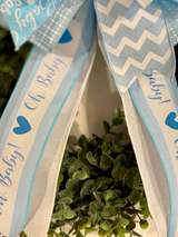 Oh Baby, It's A Boy Bow