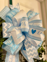 Oh Baby, It's A Boy Bow