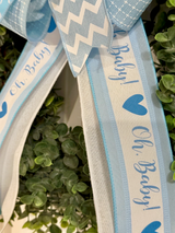 Oh Baby, It's A Boy Bow