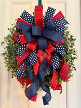 Stars & Polka Dots Patriotic Bow