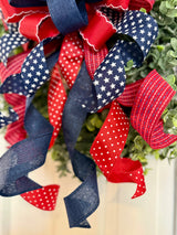 Stars & Polka Dots Patriotic Bow