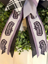 San Antonio Spurs Basketball Bow