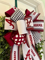 Alabama A Football Bow