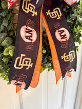 San Francisco Giants Baseball Bow