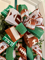 Football Themed Bow