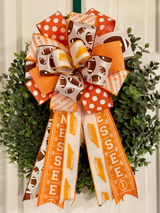 Tennessee Volunteers Football Bow