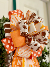 Tennessee Volunteers Football Bow