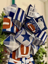 Dallas Cowboys Football Bow