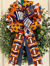 Denver Broncos Football Bow