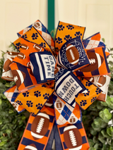 Denver Broncos Football Bow