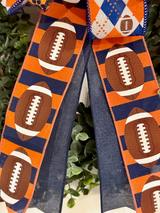 Denver Broncos Football Bow