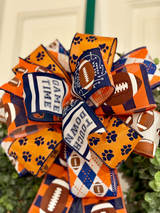 Denver Broncos Football Bow