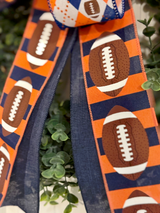 Denver Broncos Football Bow
