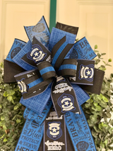 Black & Blue, Support Our Police Bow