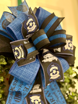 Black & Blue, Support Our Police Bow