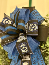 Black & Blue, Support Our Police Bow