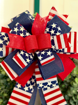 American Flag Bow