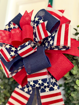American Flag Bow
