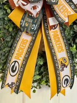 Greenbay Packers Football Bow
