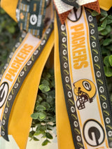 Greenbay Packers Football Bow