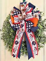 Denver Broncos Football Bow