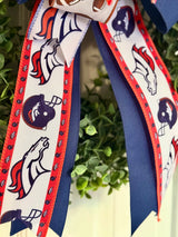 Denver Broncos Football Bow