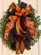 Black Widows Halloween Bow