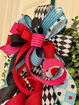 Alice in Wonderland Inspired Floor Design Bow