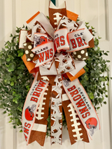 Cleveland Browns Football Bow