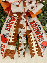 Cleveland Browns Football Bow