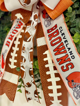 Cleveland Browns Football Bow