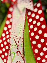 Mickey & Minnie Mouse Inspired Christmas Bow