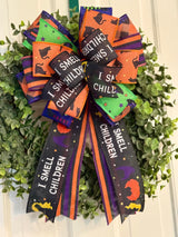 I Smell Children Hocus Pocus Halloween Bow