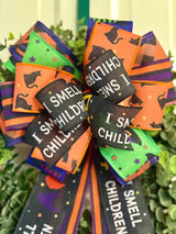 I Smell Children Hocus Pocus Halloween Bow