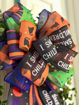 I Smell Children Hocus Pocus Halloween Bow