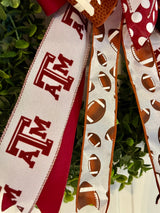 Texas Aggies Football Bow