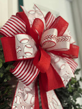 Baseball Sports Bow - Emerald's Avenue