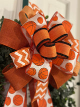 Basketball Sports Bow - Emerald's Avenue
