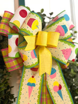 Cupcakes & Ice Cream Bow - Emerald's Avenue