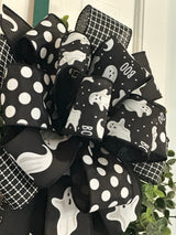 Cute Ghosts Halloween Bow - Emerald's Avenue
