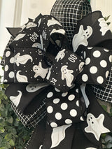 Cute Ghosts Halloween Bow - Emerald's Avenue