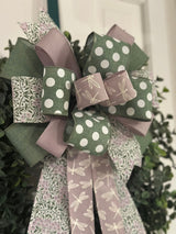 Dragonflies & Lavender Spring Bow - Emerald's Avenue